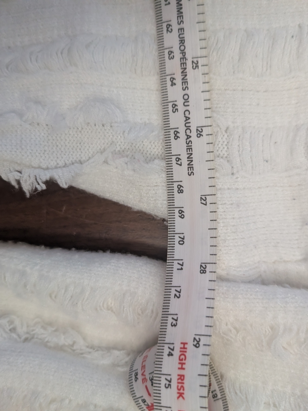Gilli Cream Ribbed Funnel Neck Sweater - Picture 4 of 5